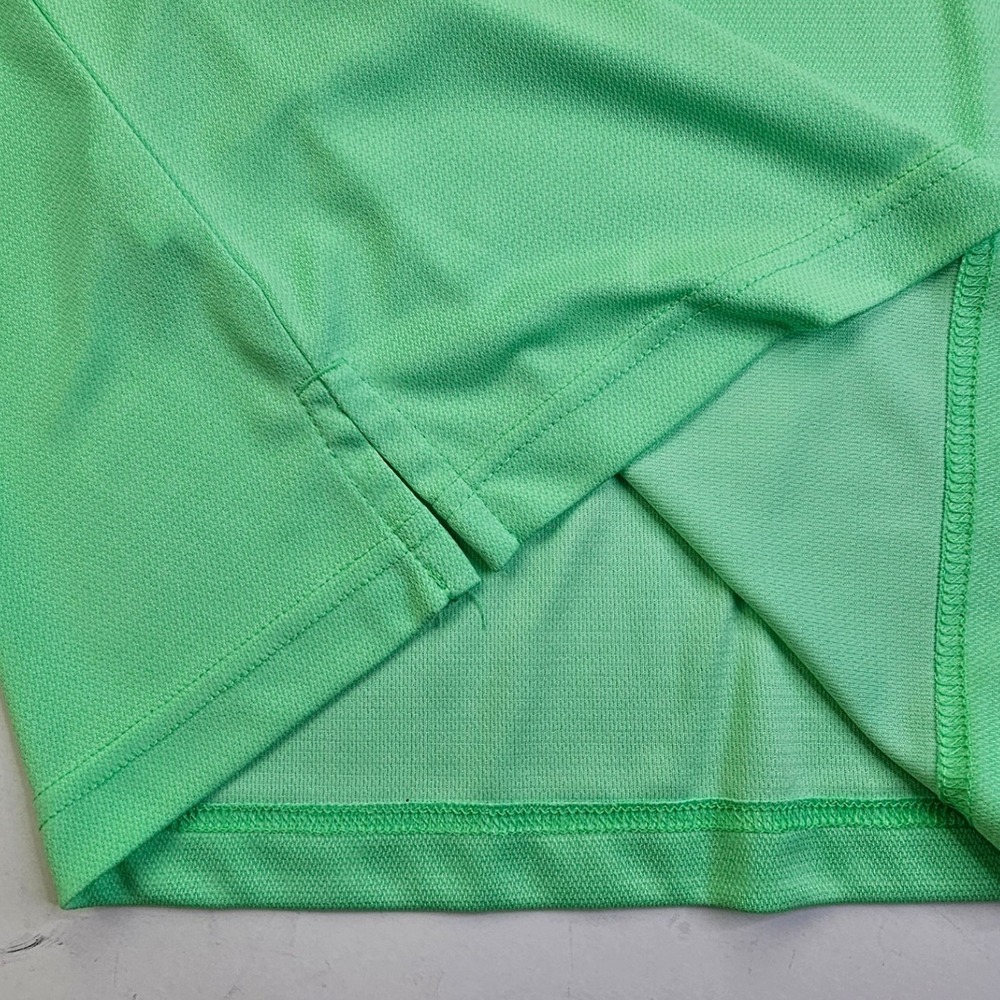 PGA‎ Tour Mens Polo Shirt Medium Green Golf Athletic Short Sleeve - Picture 5 of 10